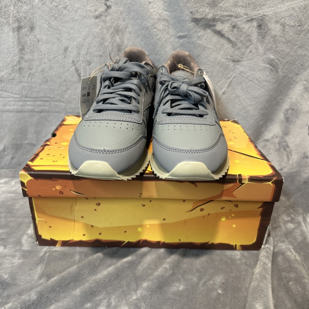 Reebok X Jurassic World Classic Leather Ripple Blue Beta Size 8